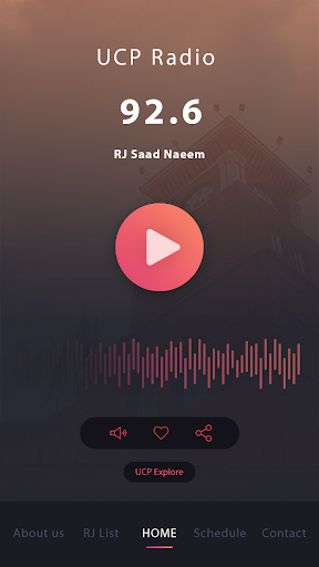 UCP FM 92.6 Screen 2