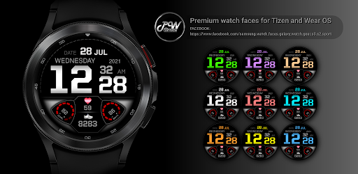 Android application PW32 - Time Digits Watch screenshort