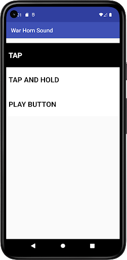 War Horn Sound Screen 3