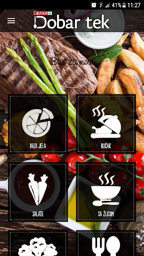 Android application Spar Dobar tek screenshort