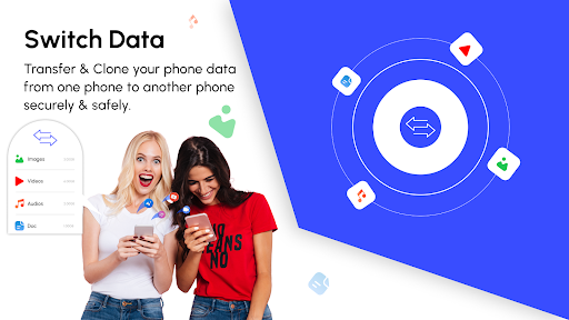 Android application Data Switch & Phone Clone App screenshort