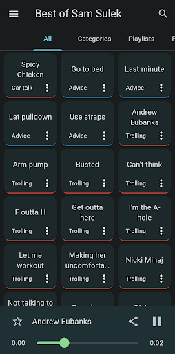 Android application Sam Sulek - Gym Motivation screenshort