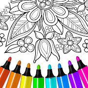 Top 37 Casual Apps Like Flowers Mandala coloring book - Best Alternatives