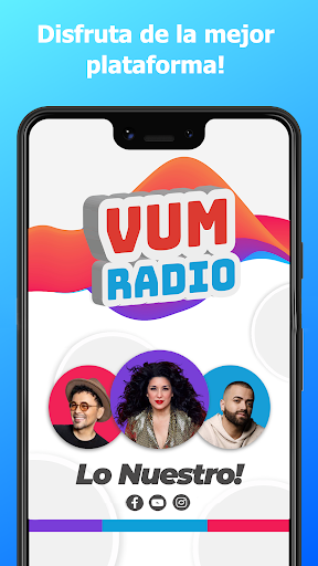 Android application VUM Radio screenshort