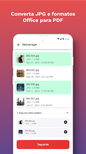 iLovePDF: Editor PDF & Scanner Captura de Tela do Aplicativo Android 6