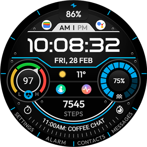 TVV Workout 3 Watch Face Logo