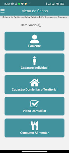 Android application Atenção Primária - ELO screenshort