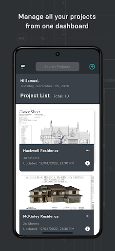Android application ProPlans screenshort
