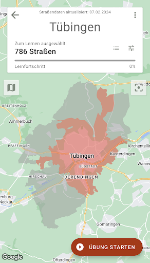 Android application KnowYourCity screenshort