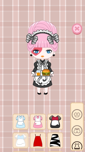 Android application Cafegal - Dress up mini cafe screenshort