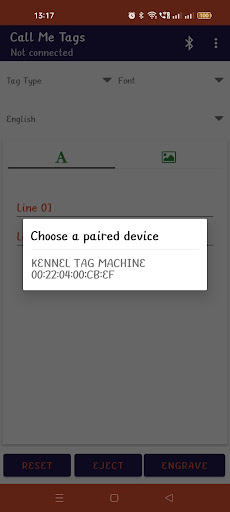 Call Me Tags Screen 3