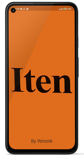 Android application Iten Shopping screenshort