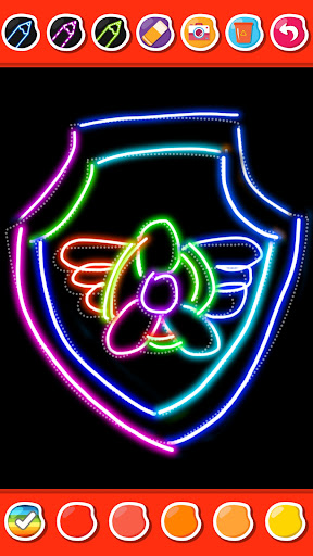 Dog Patrol Neon Glow Screen 3