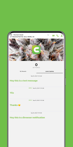 Android application Bud Club screenshort