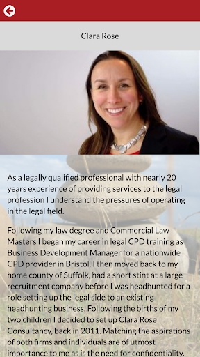 Clara Rose Consultancy Screen 3