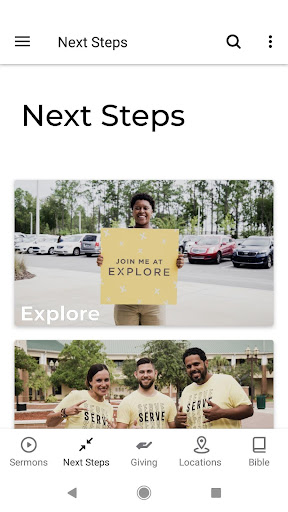 Elevate Life Church Screen 2