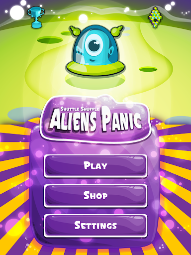 Shuttle Shuffle: Aliens Panic Screenshot