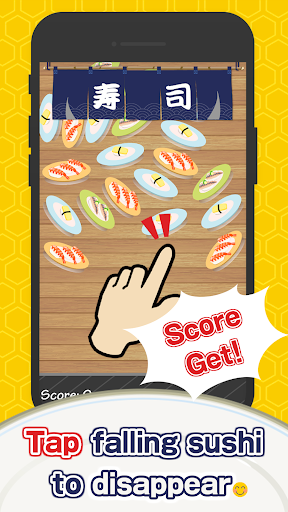 Android application Sushi Eater - falling Sushi screenshort