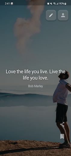 Android application Cheers - Motivational Quotes screenshort