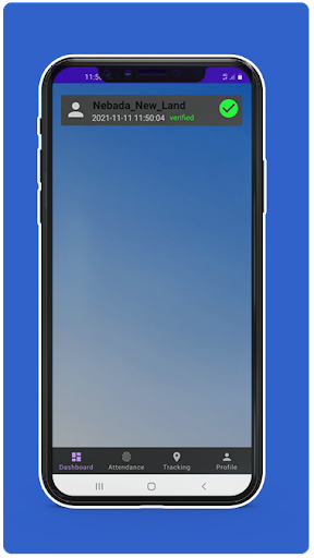 Android application Attendance screenshort