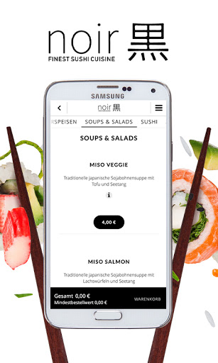 Noir Finest Sushi Cuisine Screen 3