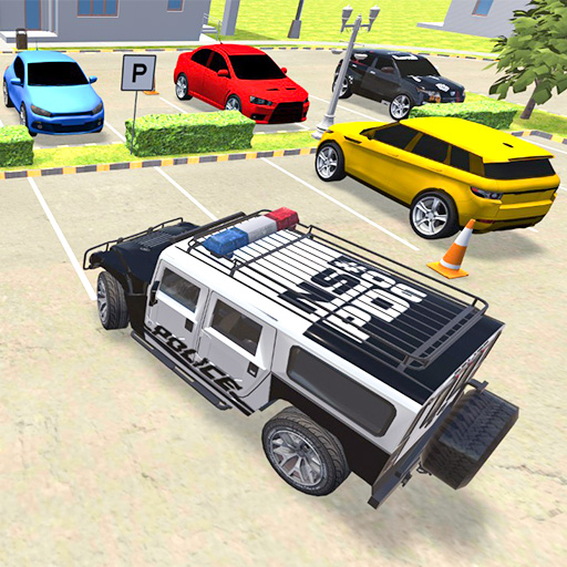 Police Car Driving School Game logo