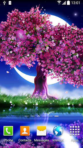 Android application Cherry Blossom Live Wallpaper screenshort