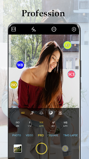 HD Camera & Video for Android Screen 2