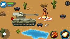 Tank battle: Tanks War 2Dのおすすめ画像2