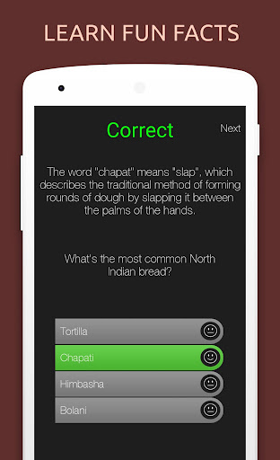 Food Quiz Test Trivia Game Screen 3