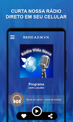 Android application Rádio A.D.M.V.N screenshort