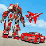 Cover Image of Download Real Air Jet Fighter - Grand Robot Shooting Games  APK