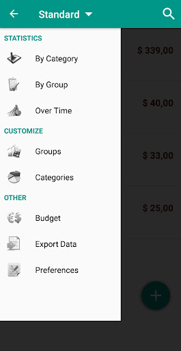 My Expenses: Spending Tracker. Screen 2