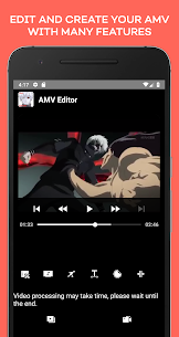 Editor di video musicali anime – APK AMV (a pagamento/completo) 1
