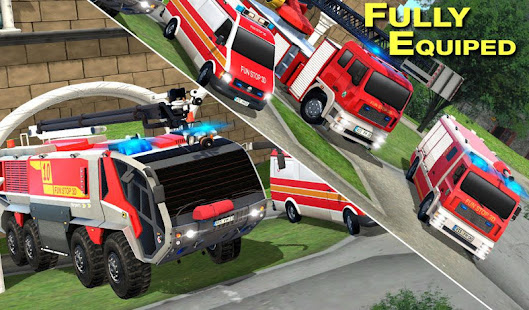 Fire Truck Rescue Training Sim 1.2.3 screenshots 9