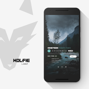 Wolfie for KWGT Screenshot