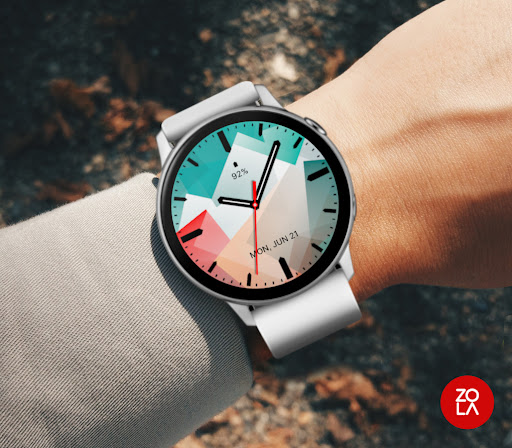 Abstract Analog Watch Face Screen 3