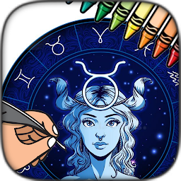 Icon image Zodiac - Coloring Page