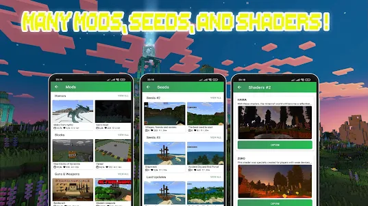 Addons For MCPE - Mods