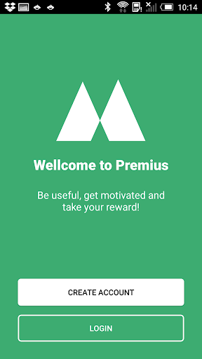 Android application Premius screenshort
