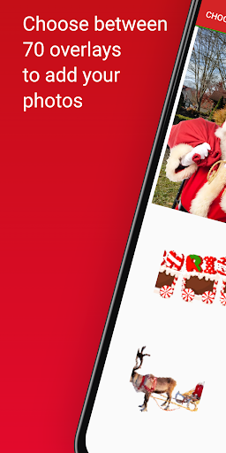 Android application Santa Christmas Photo Editor screenshort