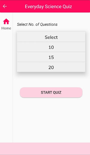 Everyday Science MCQs Screen 2