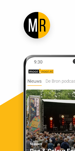 Android application MooiRooi screenshort