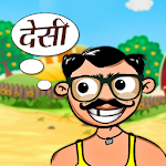Cover Image of Tải xuống Truyện cười Desi tuyệt vời & Truyện cười hài hước tiếng Hindi  APK