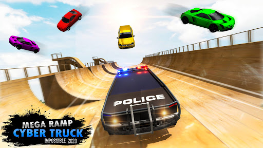 Police Cyber Car Stunt Games 2.0 screenshots 4