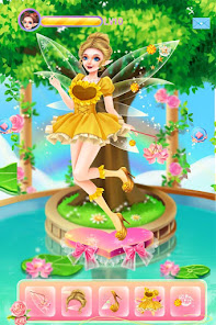 Captura 3 Flower Fairy Wings - Dress Up android
