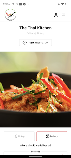 Android application The Thai Kitchen screenshort