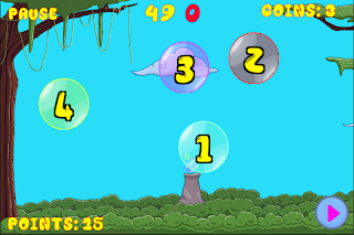 Monkey Bubbles Memory Game - Screenshot 1