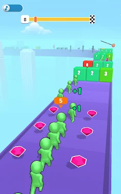 Run Dummy Run - crowd parkour - Screenshot 4
