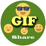 Share GIF icon